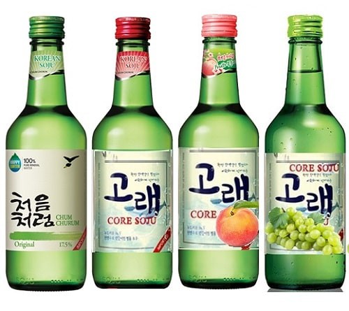 Rượu soju bao nhiêu độ ? 